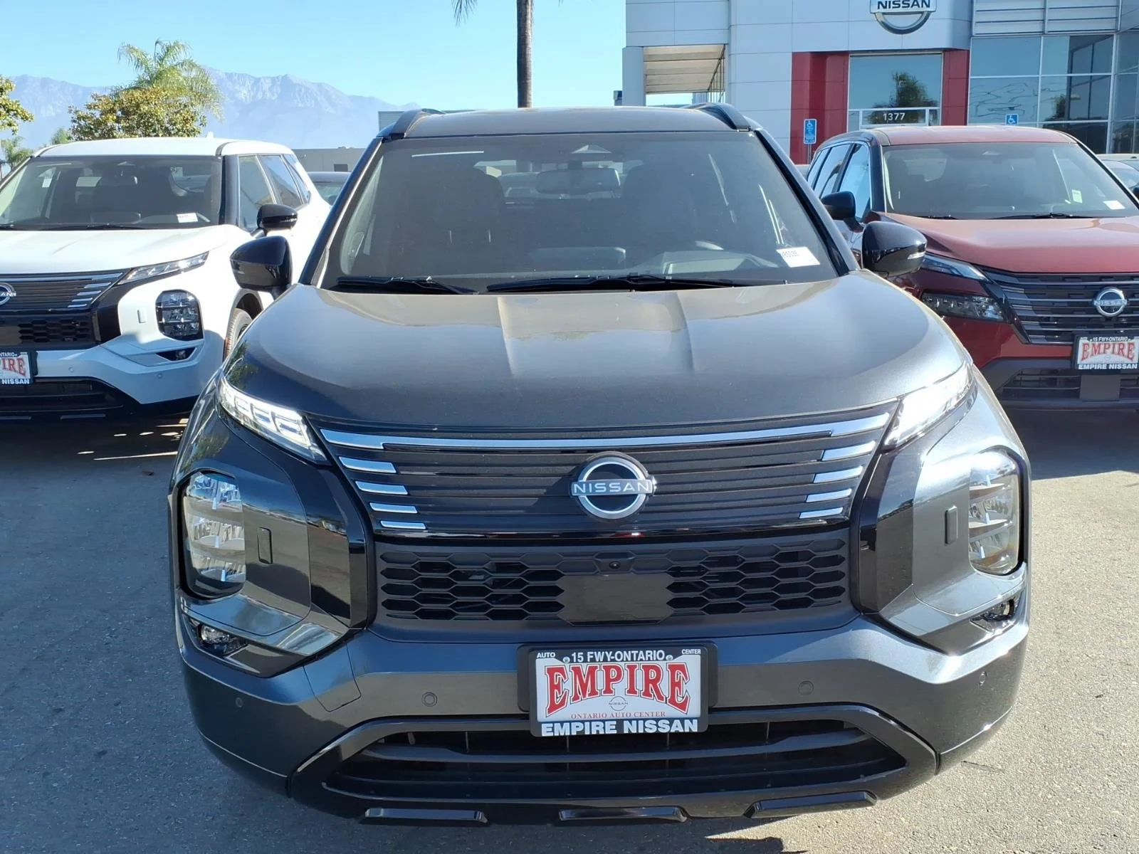 New 2026 Moonrock Gray Nissan Platinum image 2