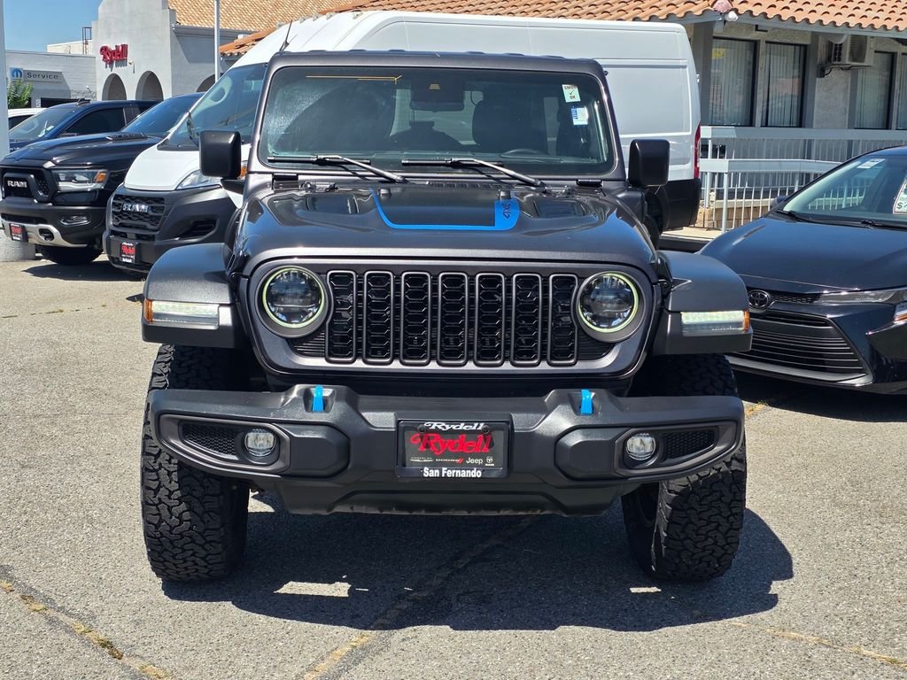 Used 2024 Gray Jeep Rubicon 4xe image 2
