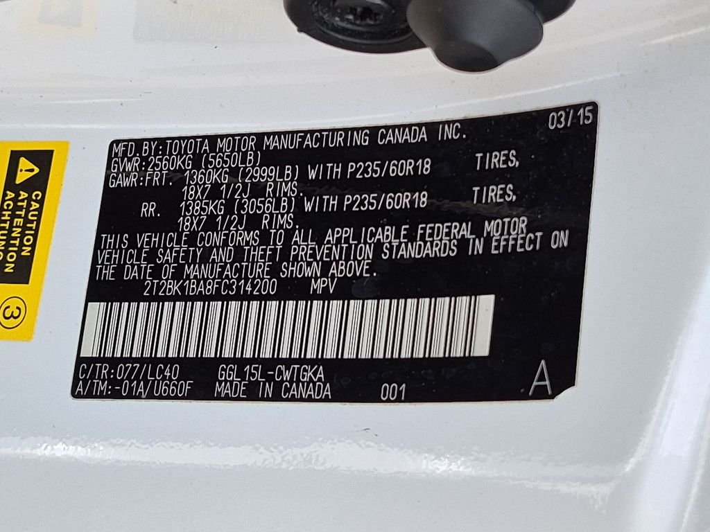 Used 2015 White Lexus 350 image 35