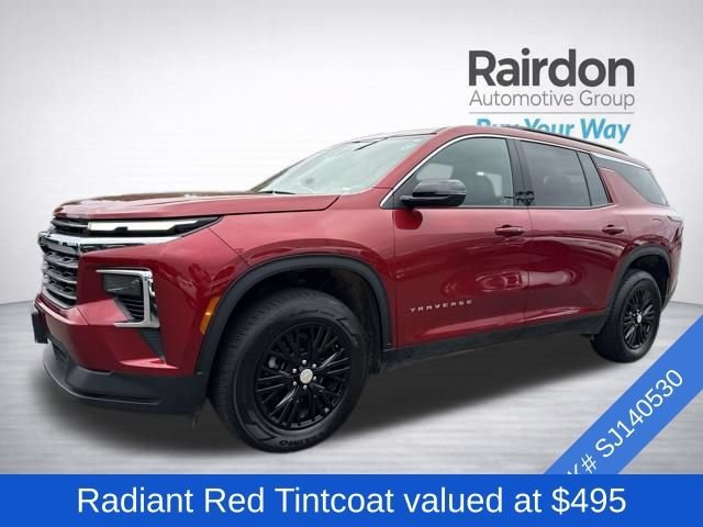 Used 2025 Radiant Red Tintcoat Chevrolet AWD LT image 3
