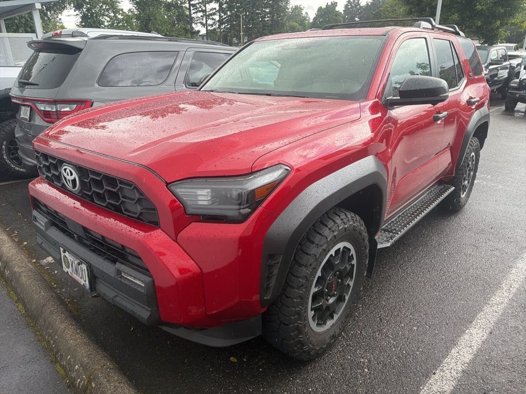 Certified Used 2025 Red Toyota TRD Off-Road Premium image 2
