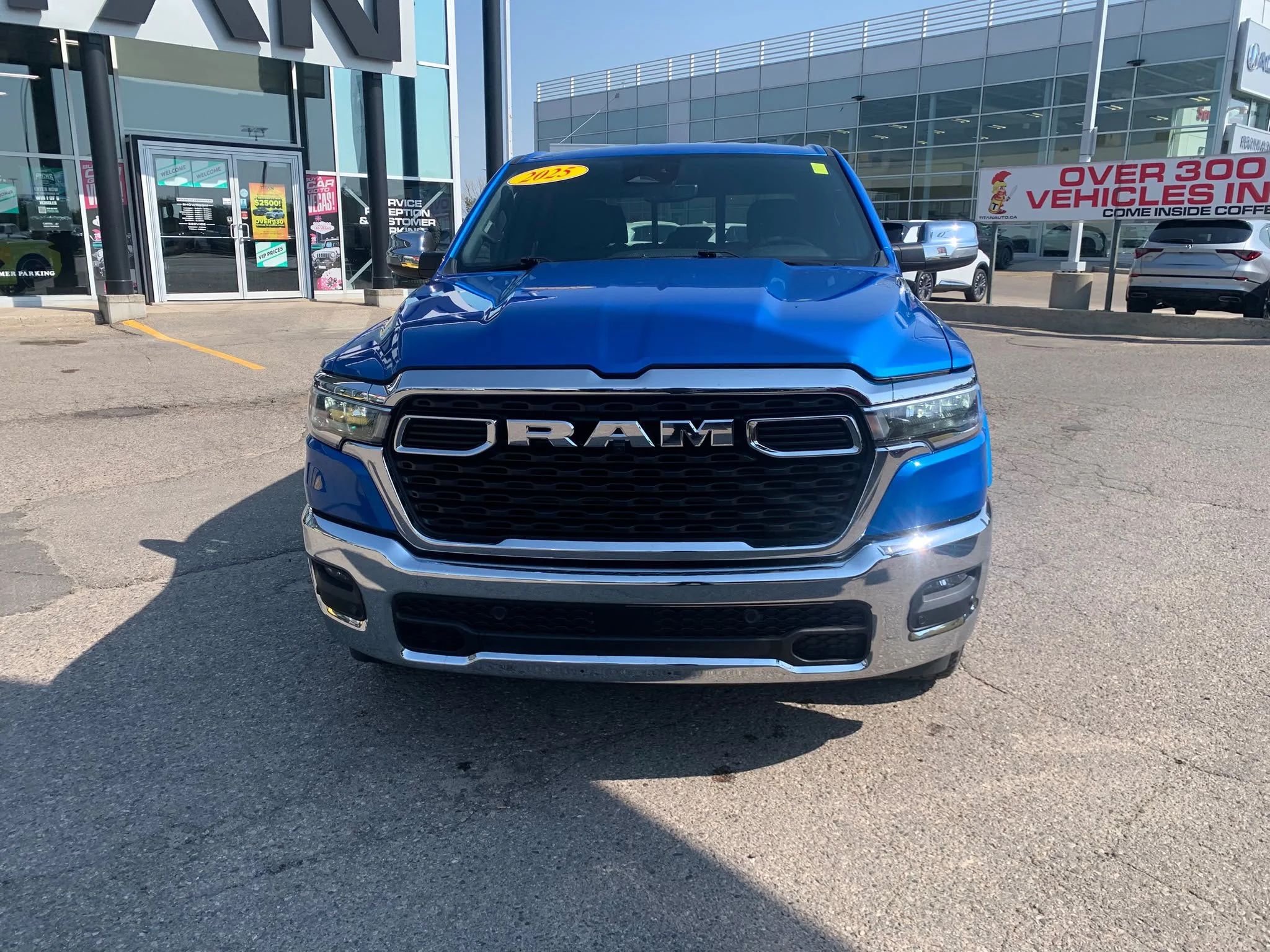 Certified Used 2025 Hydro Blue Pearl Ram Big Horn 4x4*6 Pass | Adaptive Cruise | Remote Start | Htd Seats | Htd Wheel | Lane Keep Assist image 4
