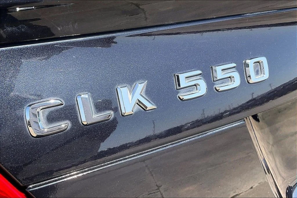 Used 2009 Blue Mercedes-Benz CLK 550 image 28