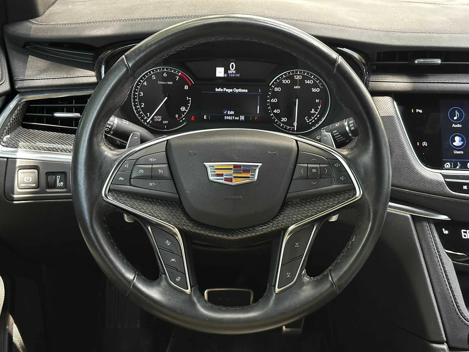 Certified Used 2024 Stellar Black Metallic Cadillac Sport image 17