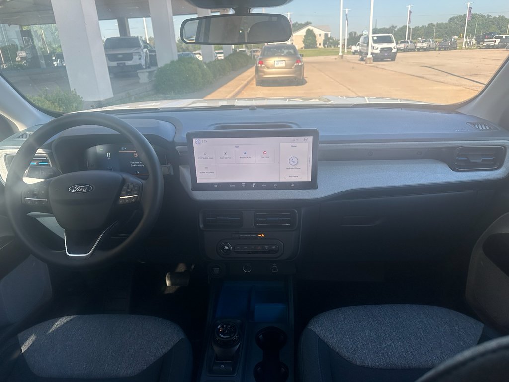 New 2025 Space White Metallic Ford XLT image 13