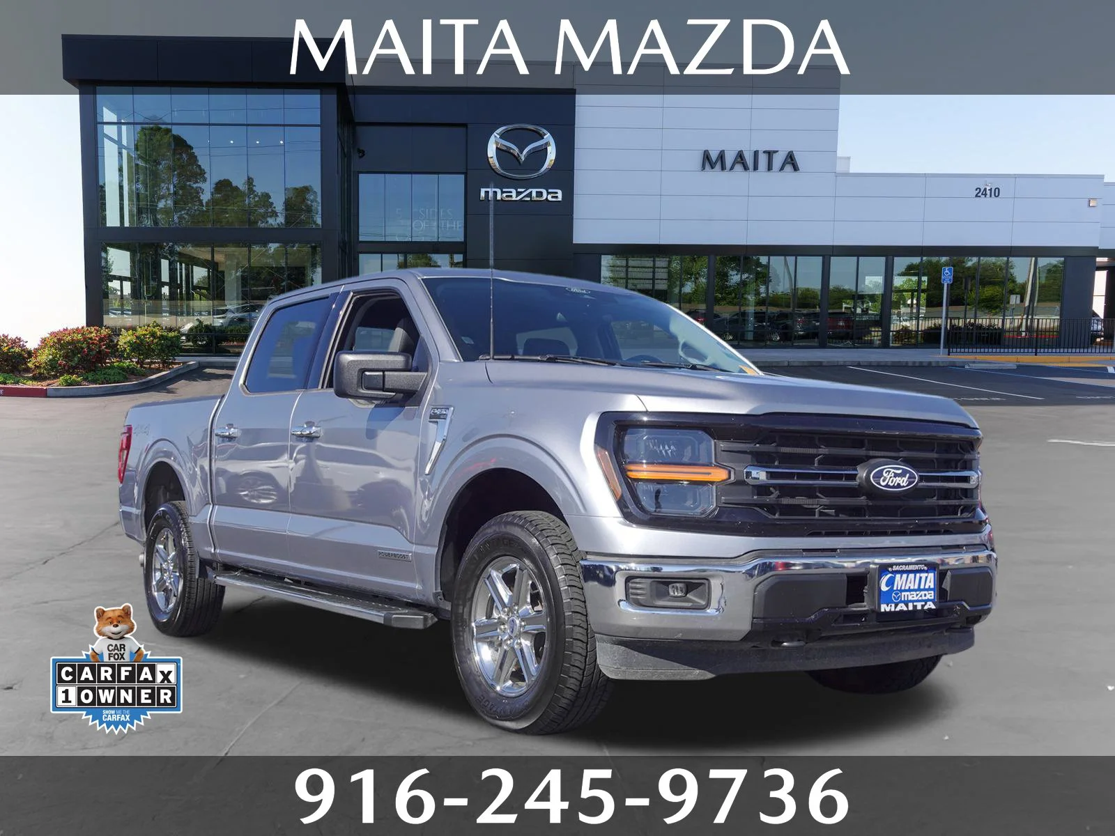 Used 2025 Silver Metallic Ford XLT image 1