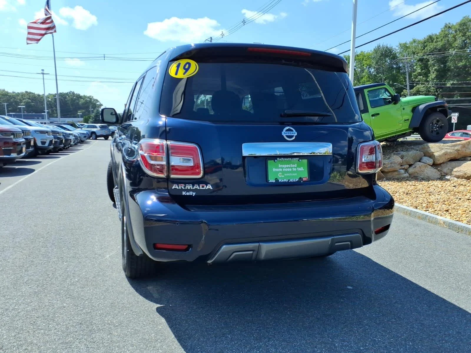 Used 2019 Hermosa Blue Pearl Nissan SV image 10