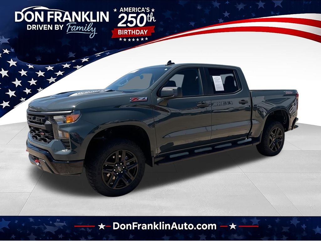 Used 2025 Gray Chevrolet Custom Trail Boss image 1