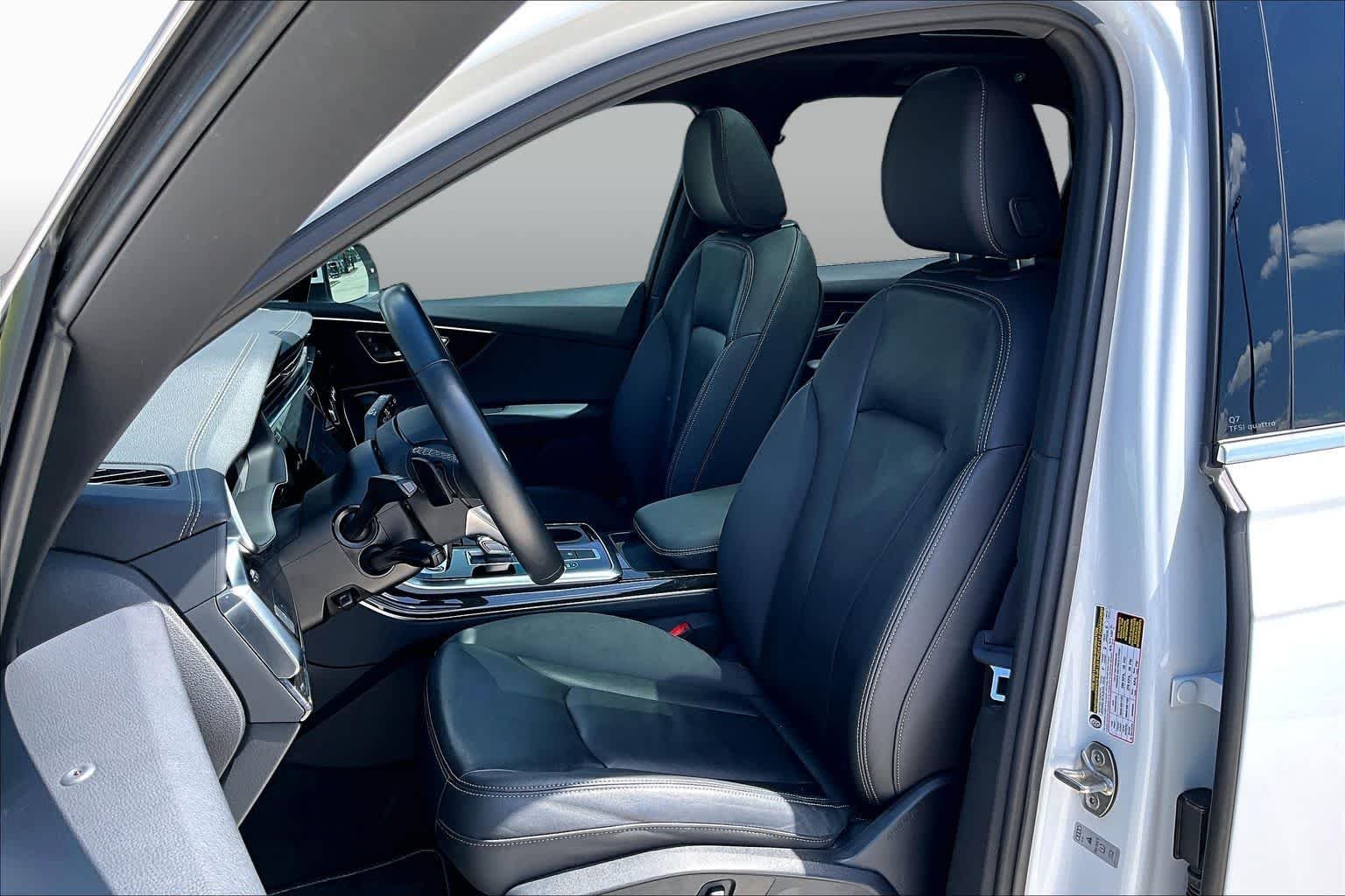 Used 2025 Glacier White Metallic Audi Premium image 8