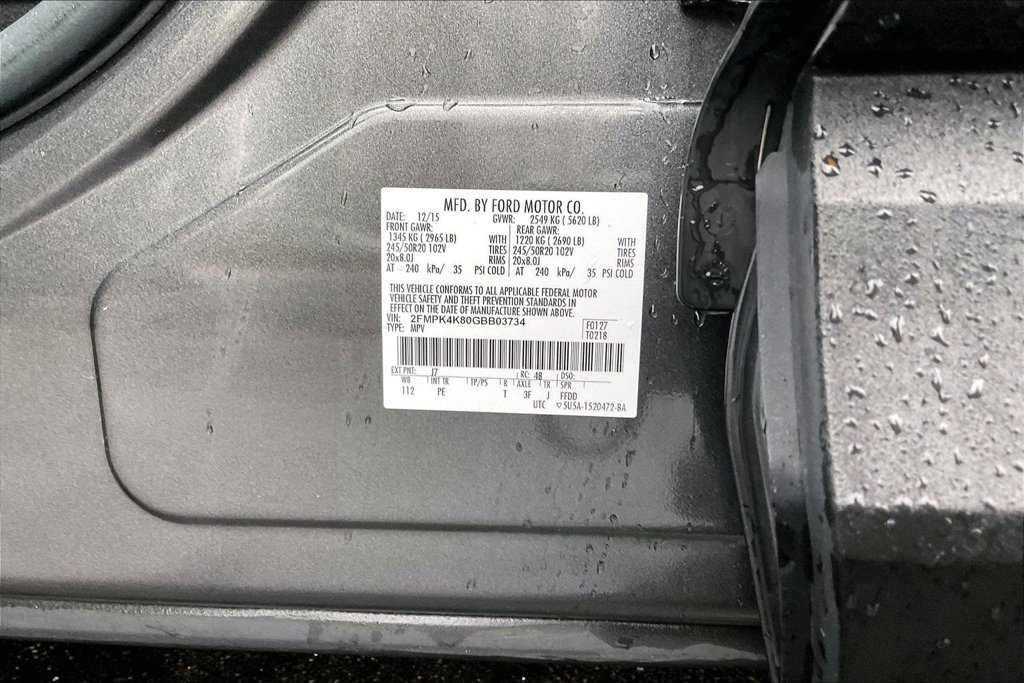 Used 2016 Gray Ford Titanium image 35