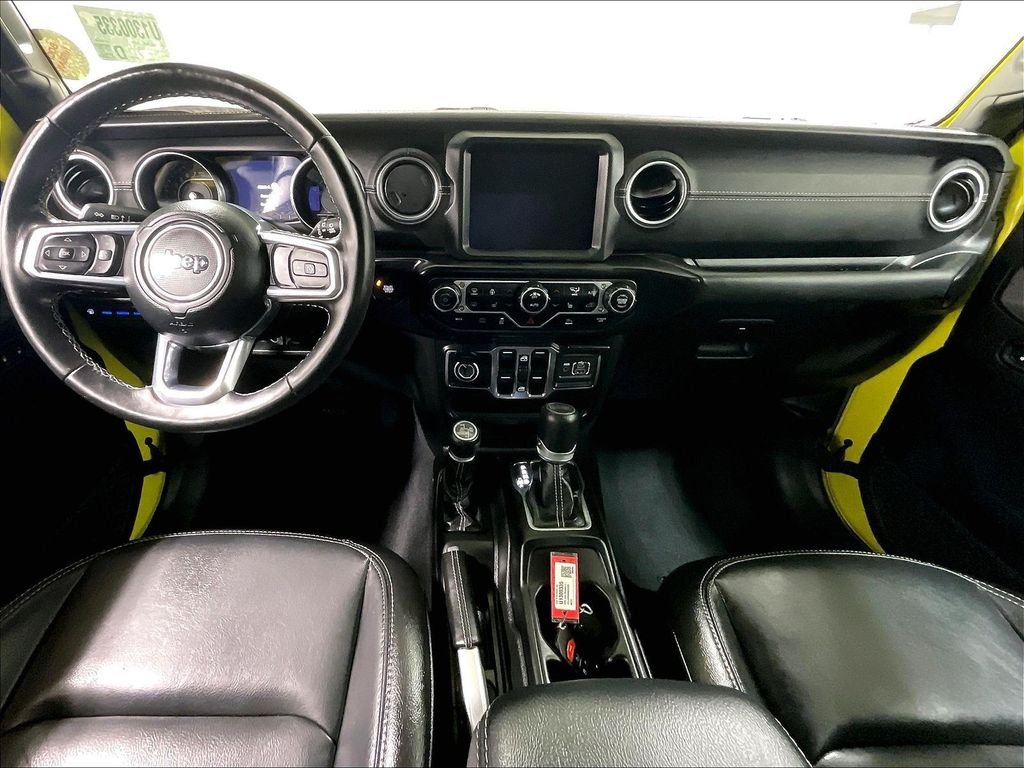 Used 2022 Yellow Jeep Unlimited Sahara 4xe image 21