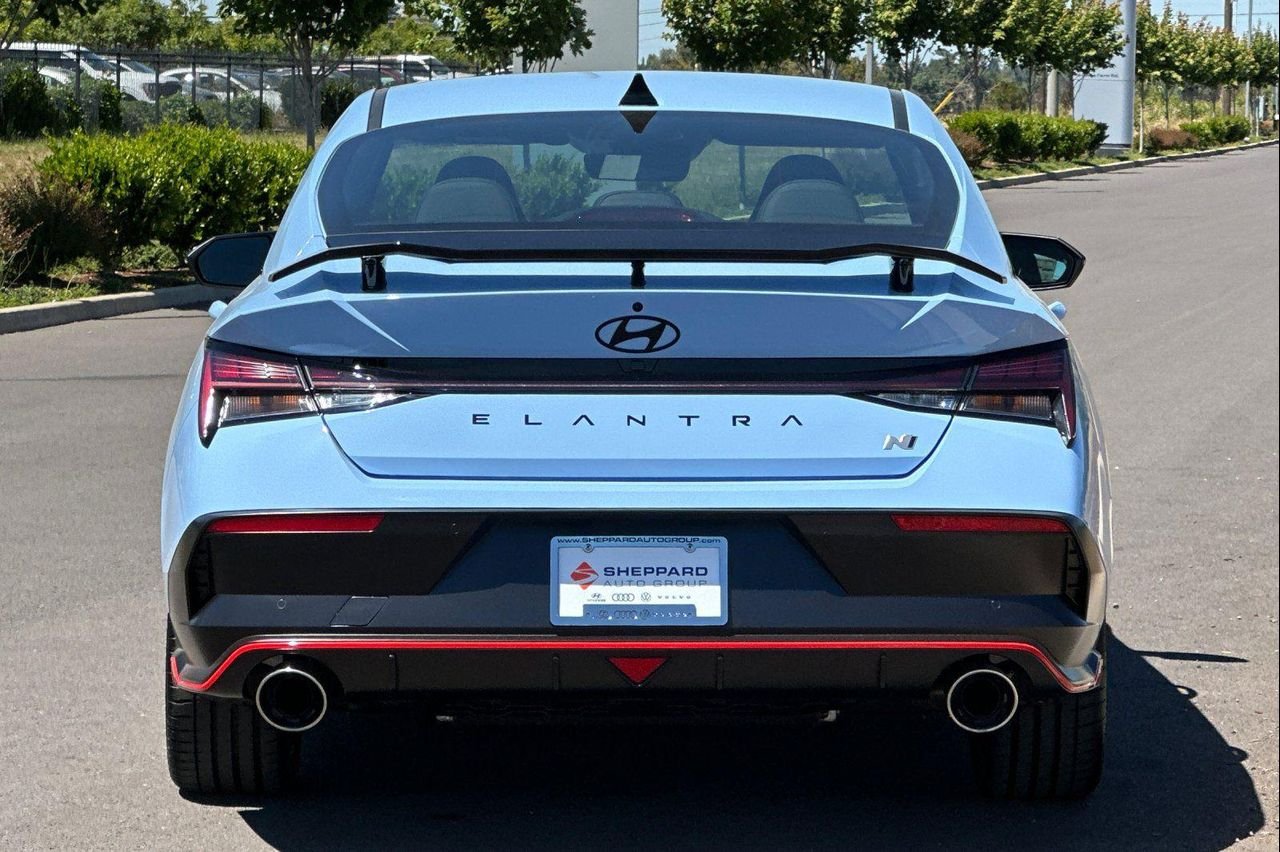 New 2026 Blue Hyundai Sedan image 4