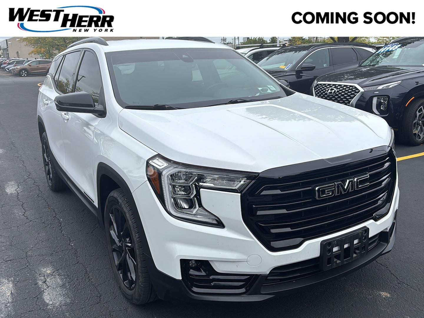Used 2023 Summit White GMC SLT image 1