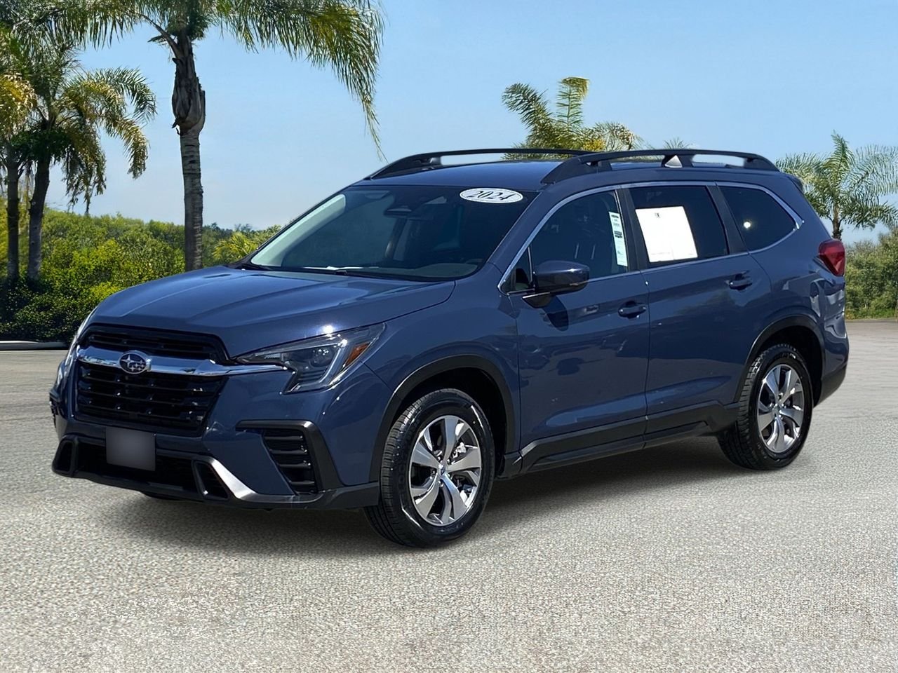 Used 2024 Cosmic Blue Pearl Subaru Premium image 1