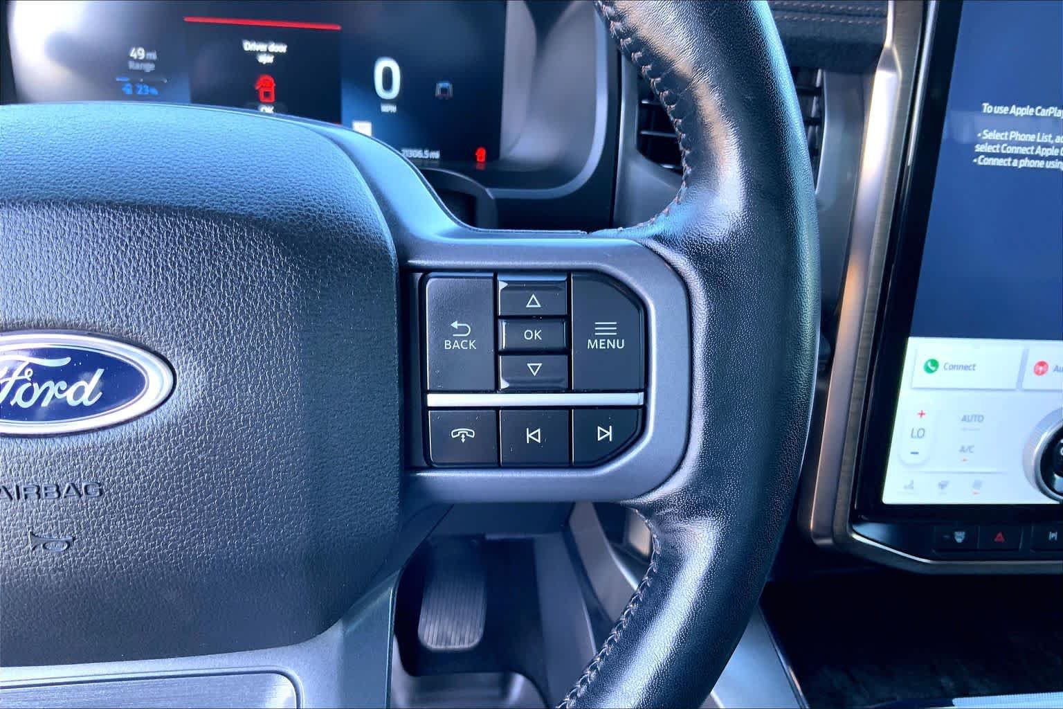 Used 2023 Antimatter Blue Metallic Ford LARIAT image 20