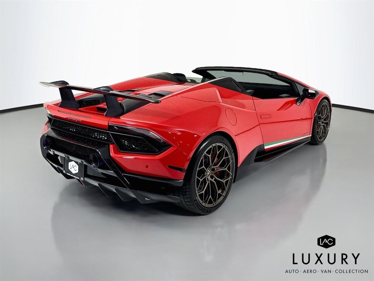 Used 2018 Rosso Mars Metallic Lamborghini Performante | RYFT Exhaust | Narvi 20