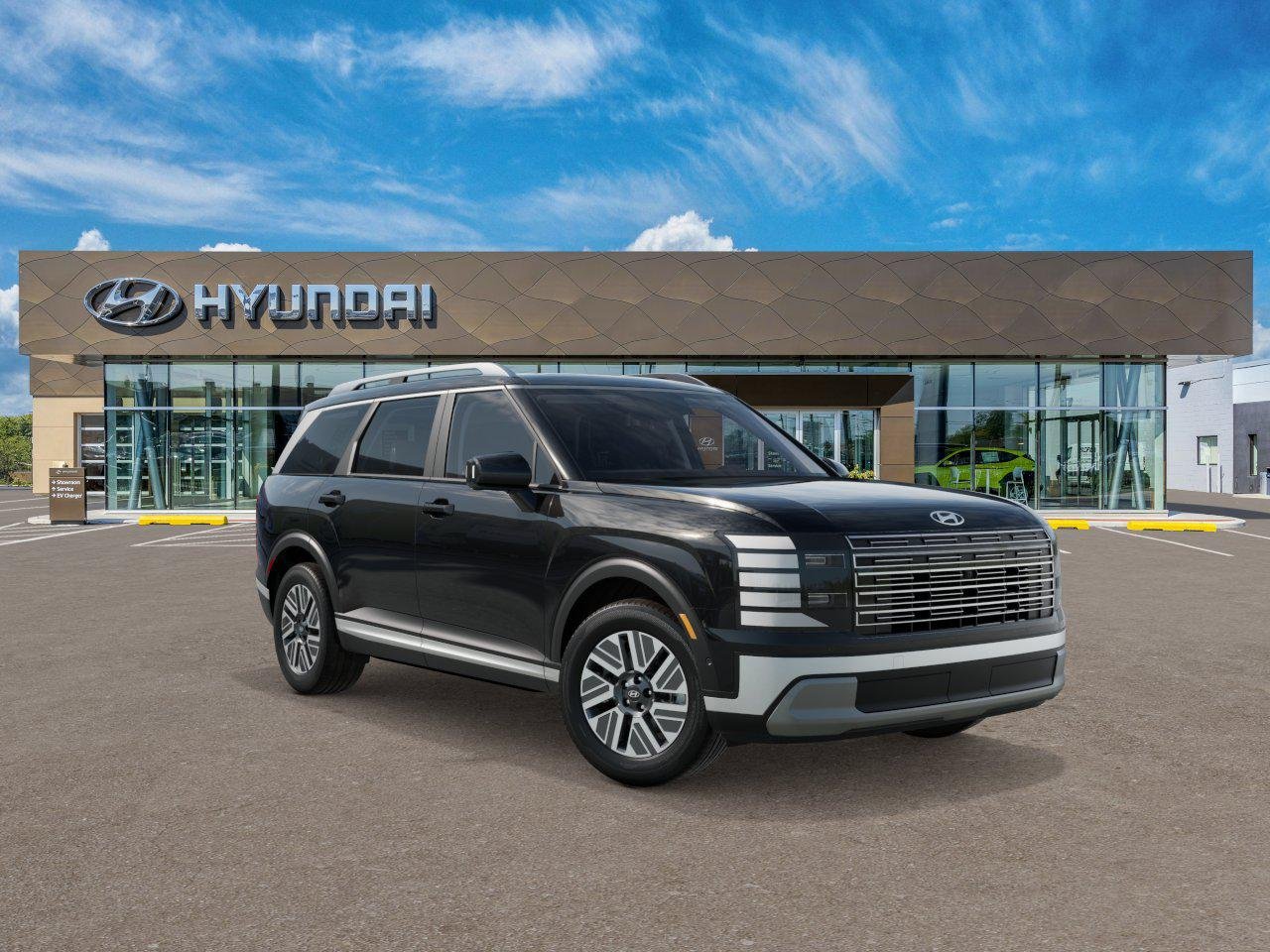 New 2026 Abyss Black Pearl Hyundai Blue SEL Premium 7P image 2