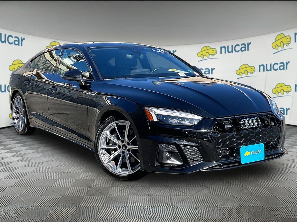 Blue 2025 Audi A5 Sportback Sedan All-Wheel Drive