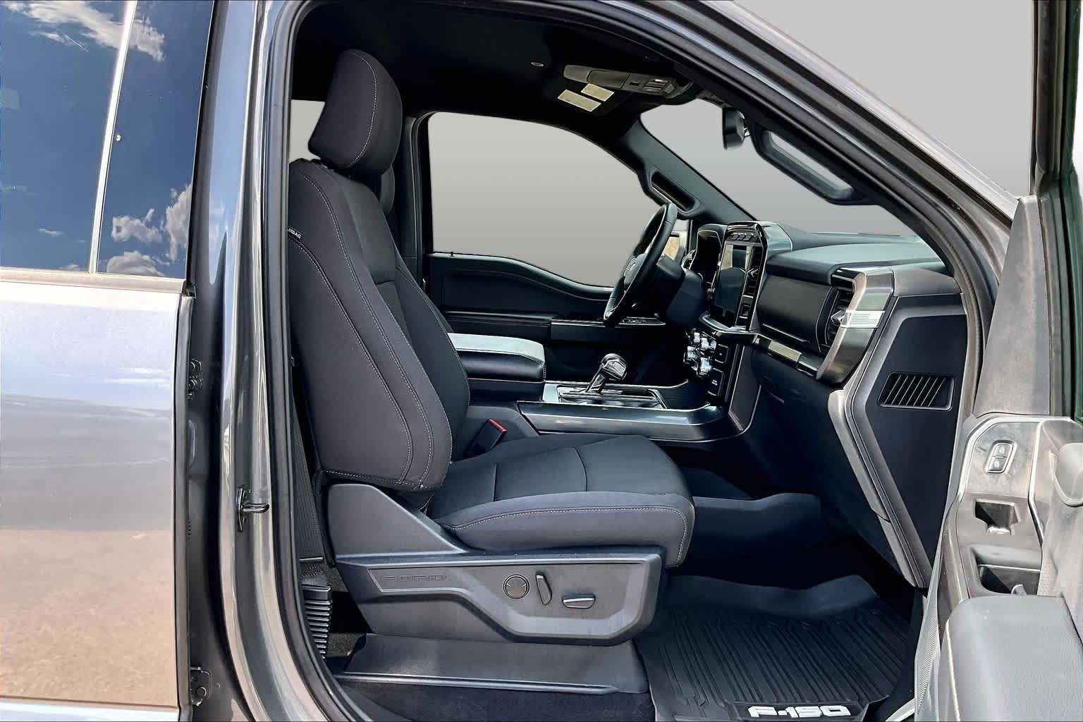 Used 2023 Carbonized Gray Metallic Ford XLT image 9