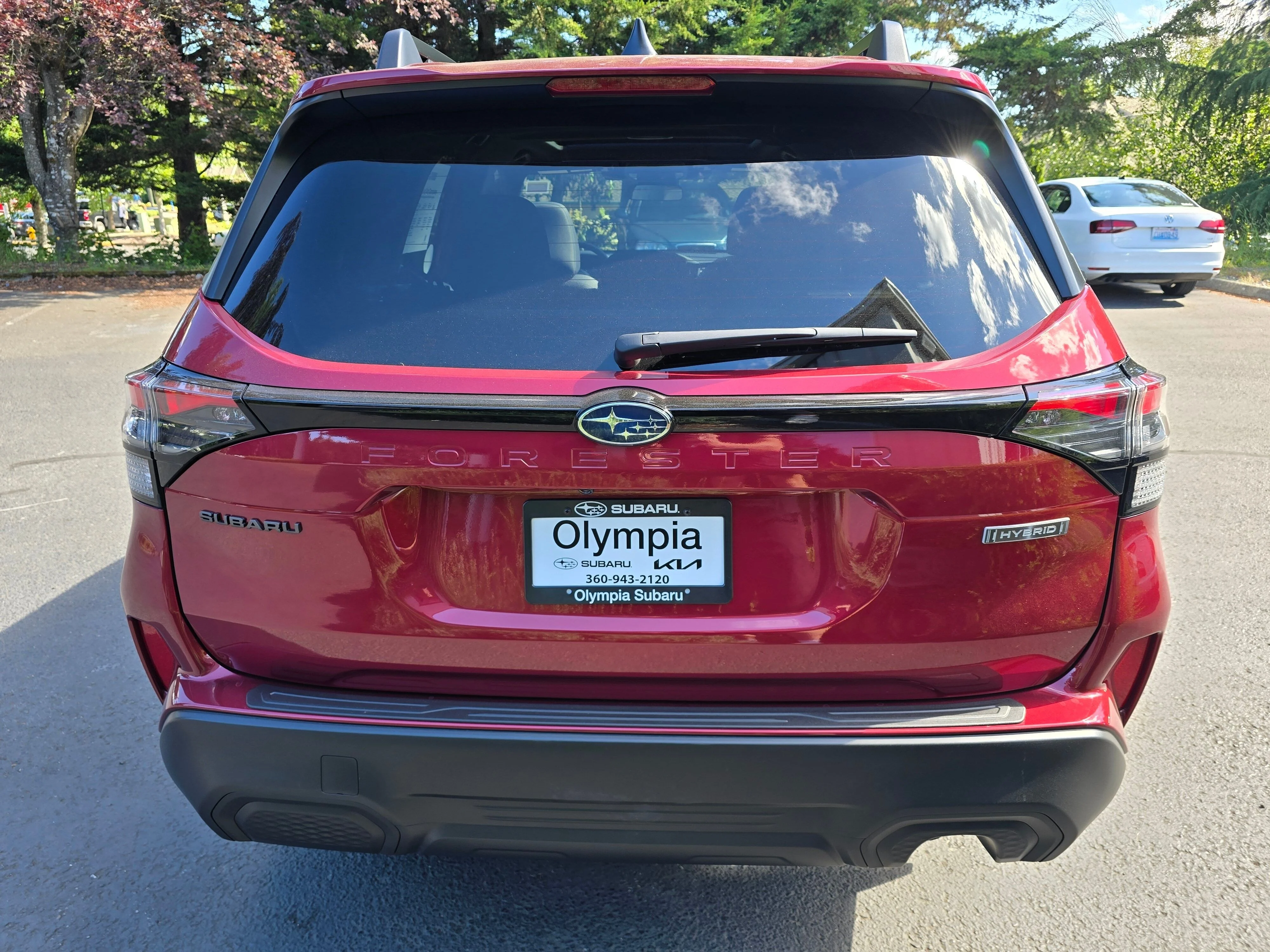 New 2026 CRIMSON RED PEARL Subaru Premium Hybrid image 5