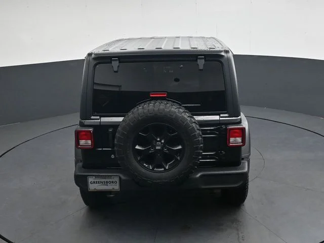 Used 2022 Black Clearcoat Jeep Unlimited Willys image 26