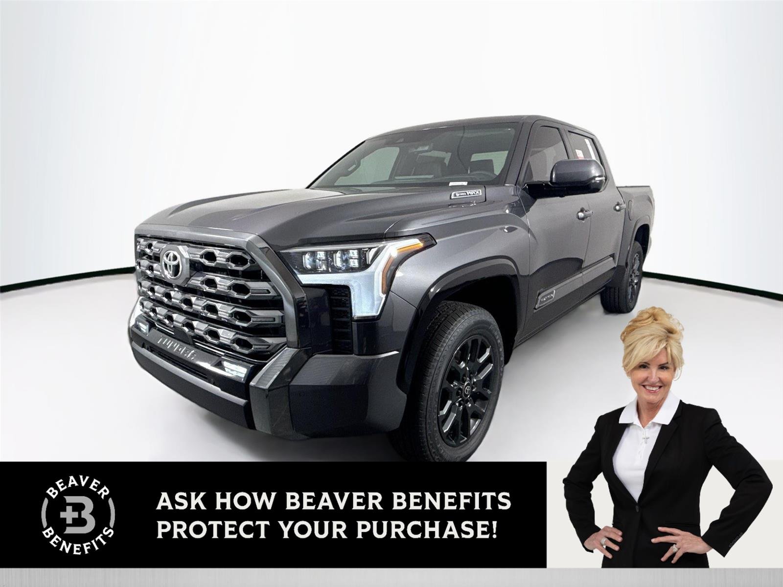 New 2025 Toyota Tundra Platinum Hybrid CrewMax near Atlanta