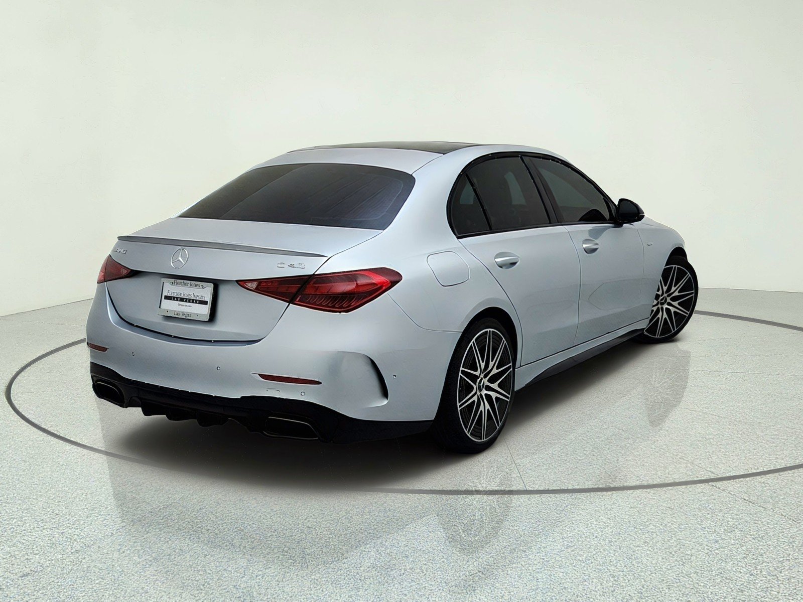 Certified Used 2023 Cirrus Silver Metallic Mercedes-Benz AMG® C 43 image 9