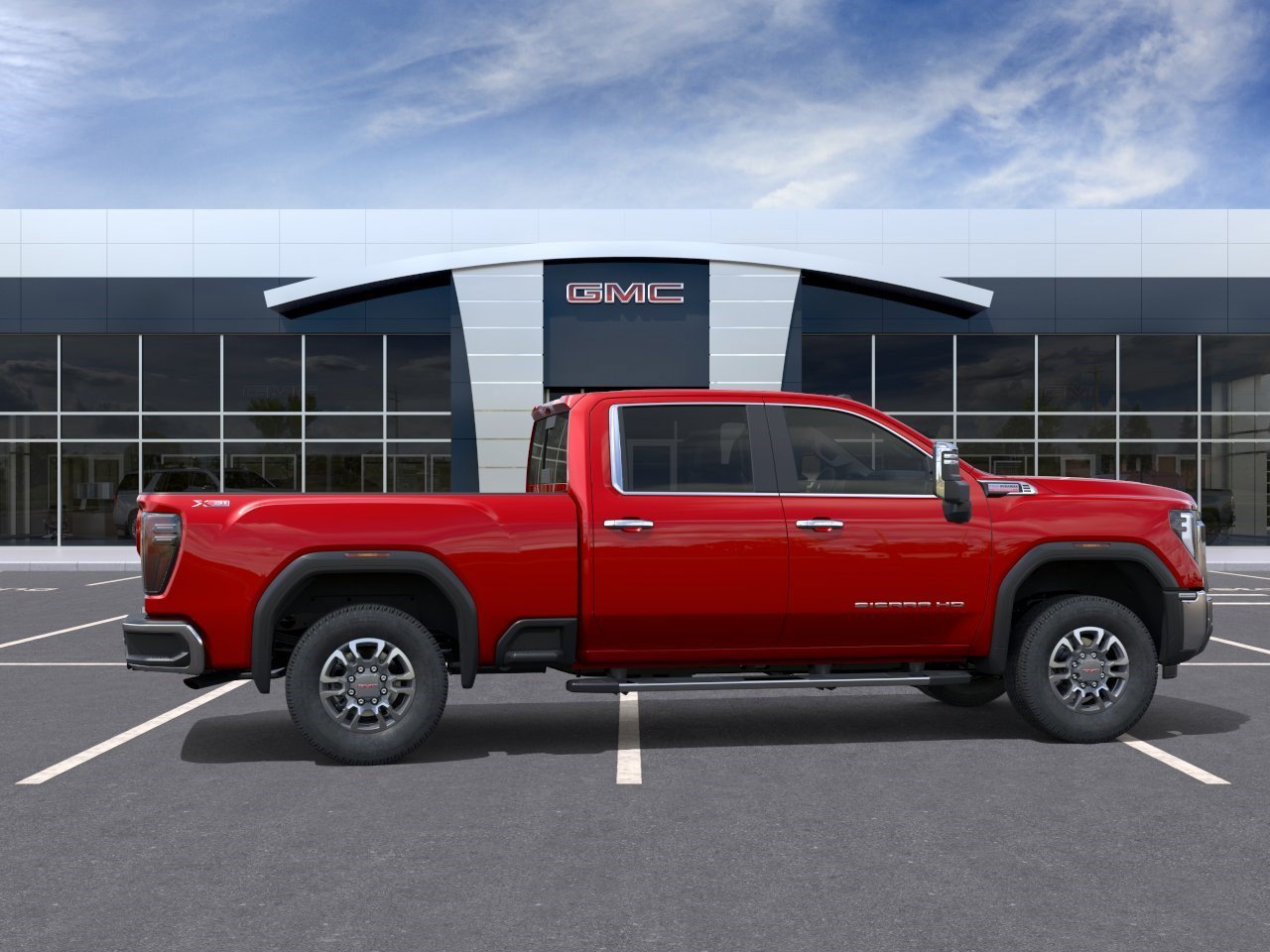 New 2026 Volcanic Red Tintcoat GMC SLT image 5