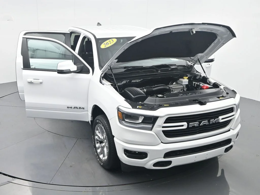 Used 2023 Bright White Clearcoat Ram Laramie image 47