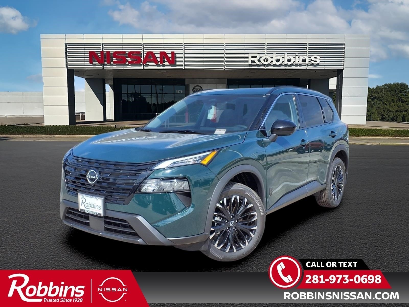 2026 Nissan Rogue Dark Armor™ Green at Robbins Nissan