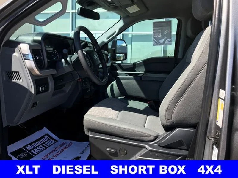 Used 2023 Carbonized Gray Metallic Ford XLT image 6