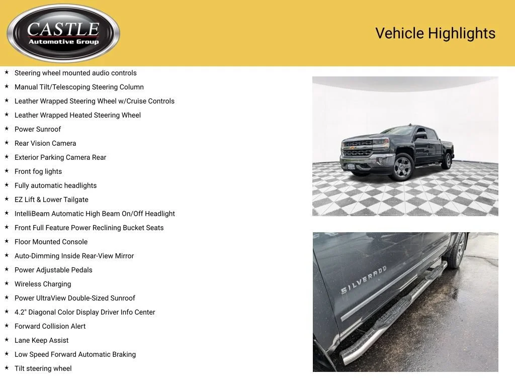 Used 2017 GRAPHITE METALLIC Chevrolet LTZ image 7