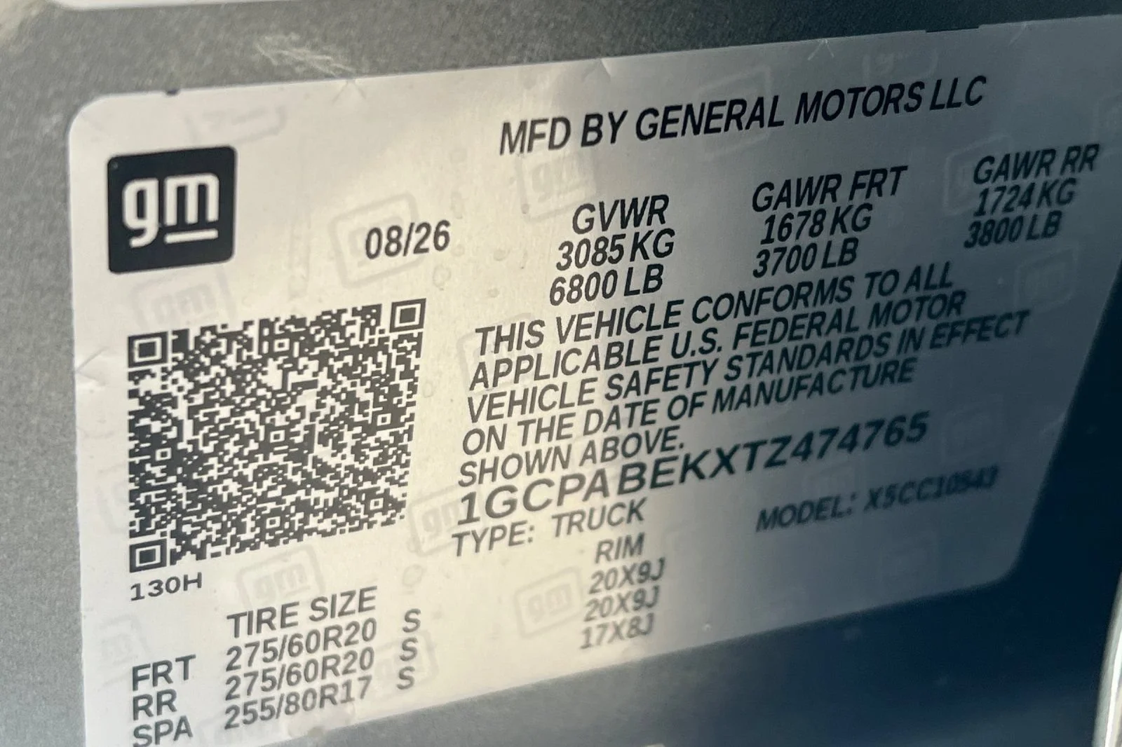 New 2026 Sterling Gray Metallic Chevrolet Custom image 26