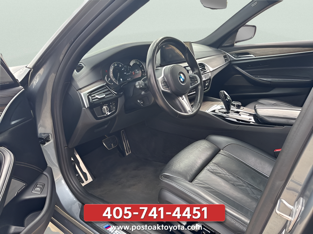 Used 2018 Blue BMW M550i xDrive image 16