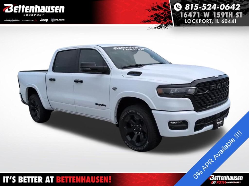 New 2026 Bright White Clear-Coat Exterior Paint RAM Big Horn image 2