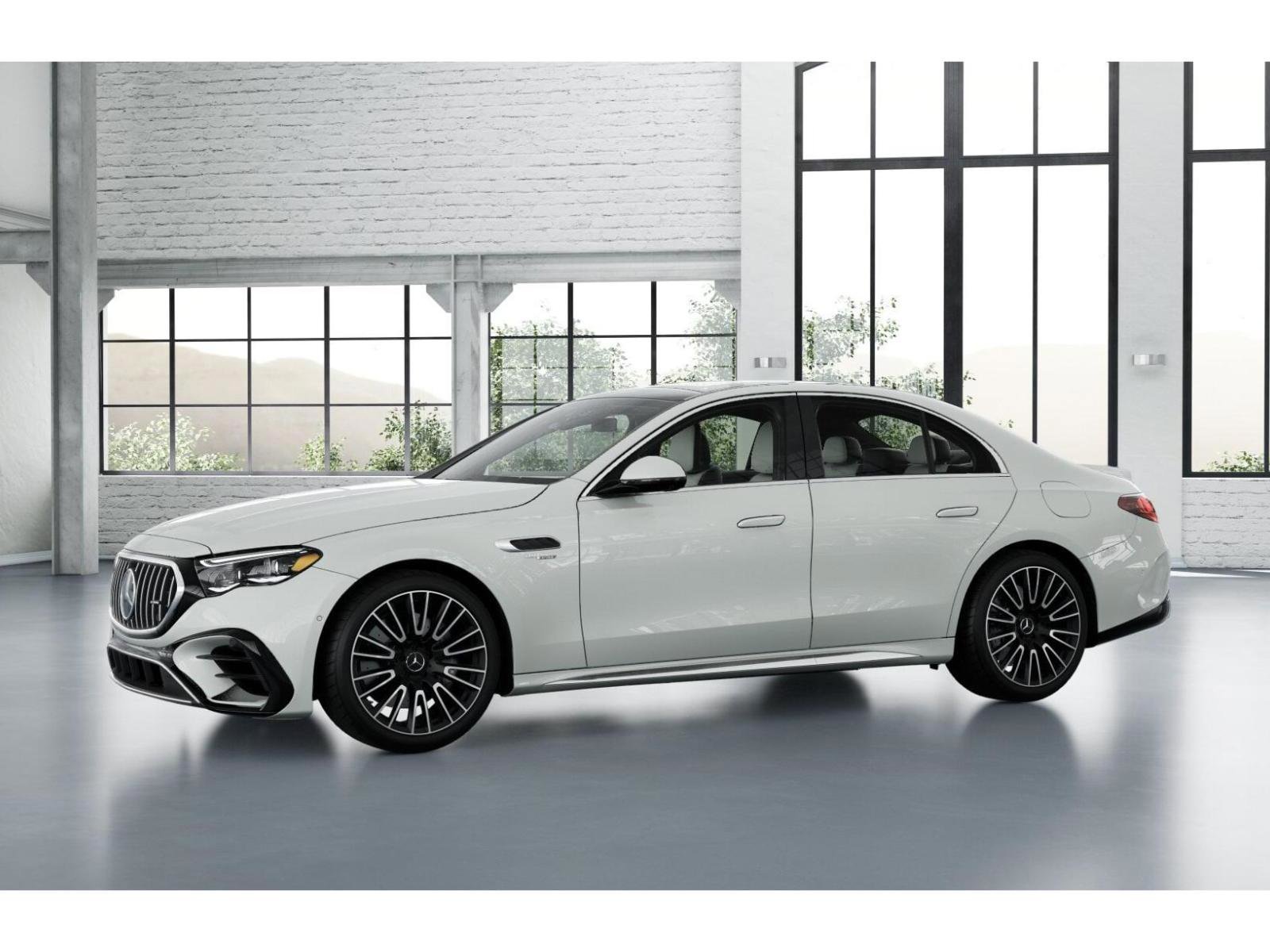 New 2026 MANUFAKTUR Moonlight White Metallic Mercedes-Benz AMG® E 53 E 4MATIC+ Sedan image 50