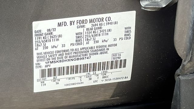 Used 2022 Gray Ford XLT image 30