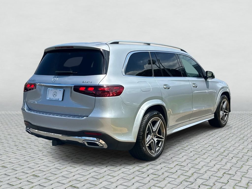 Certified Used 2025 Cirrus Silver Metallic Mercedes-Benz GLS 450 image 5