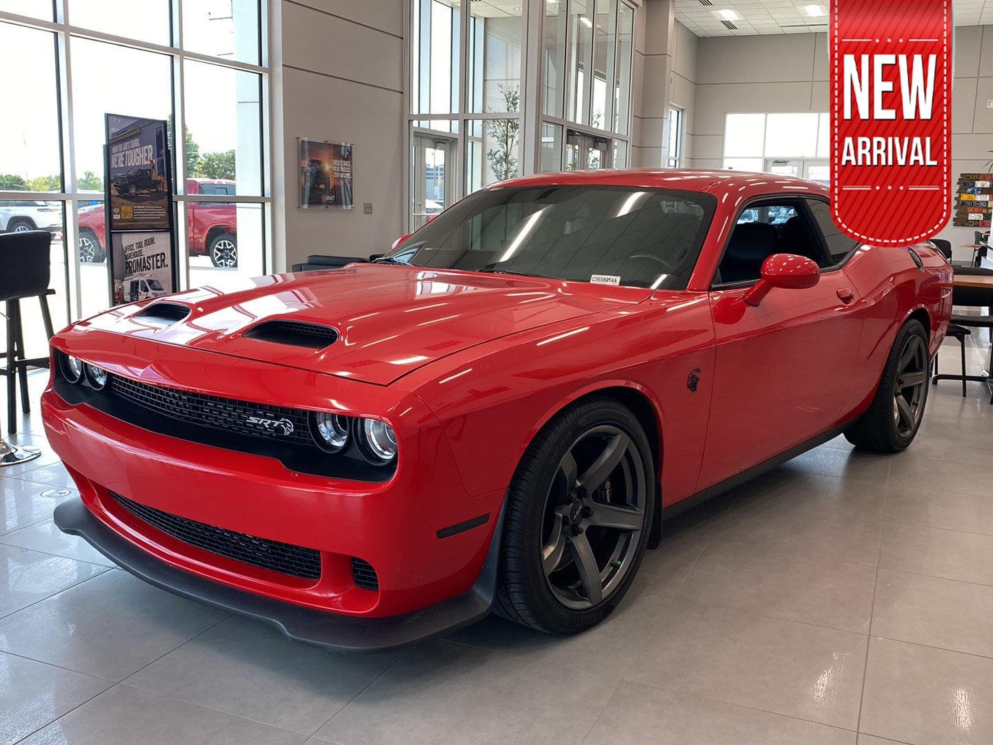 Used 2020 Torred Clearcoat Dodge SRT Hellcat Redeye image 1