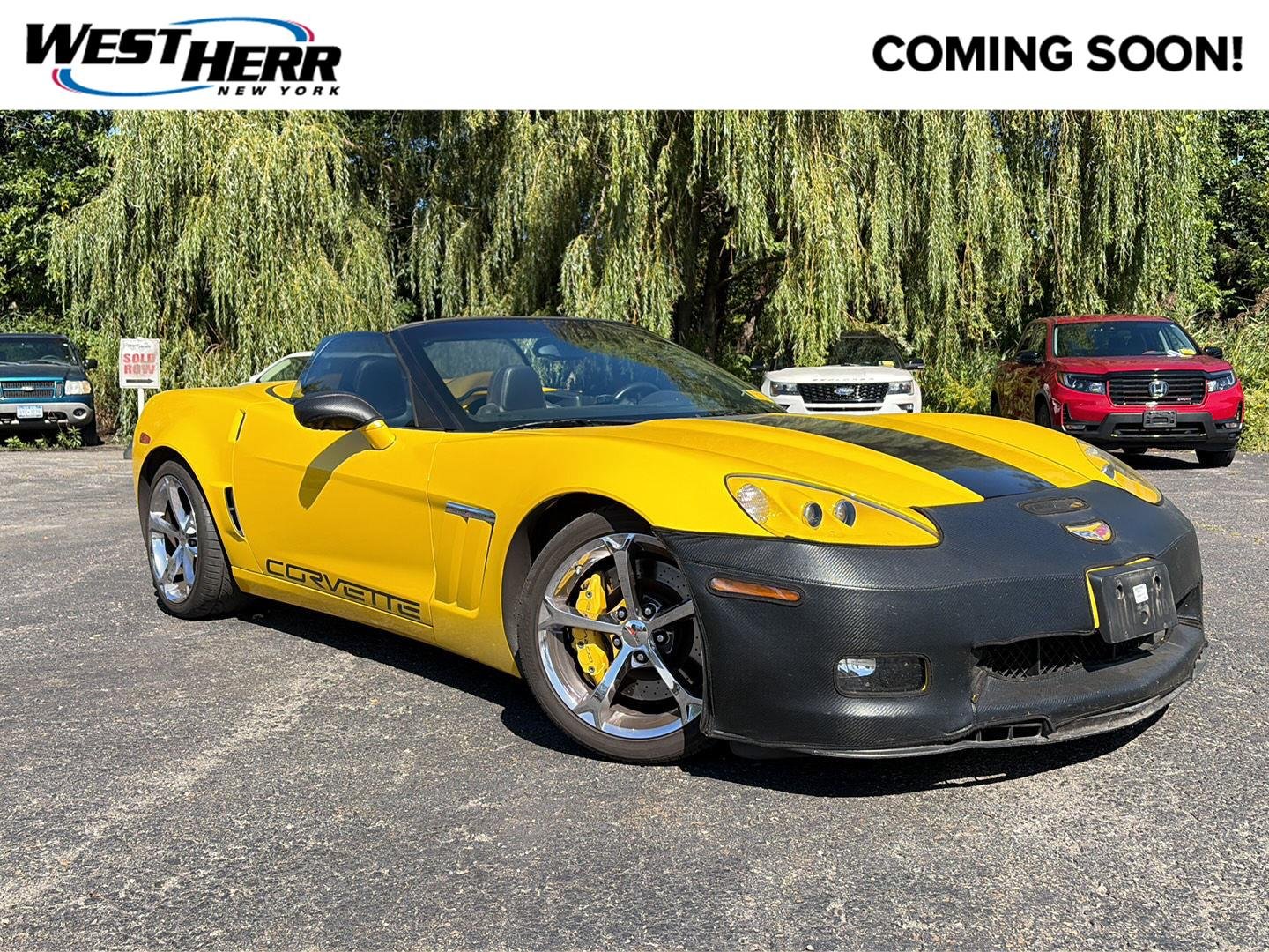 Used 2012 Velocity Yellow Tintcoat Chevrolet Z16 Grand Sport w/3LT image 1