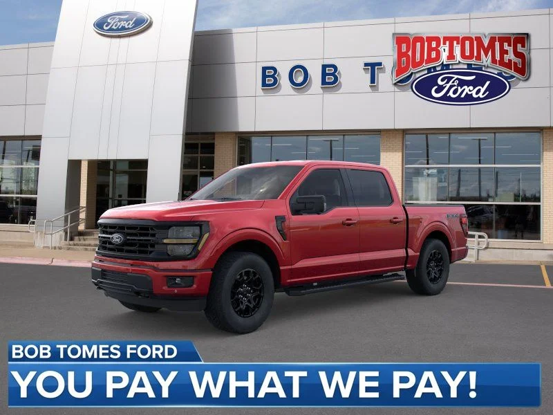 New 2026 Red Ford XLT image 1
