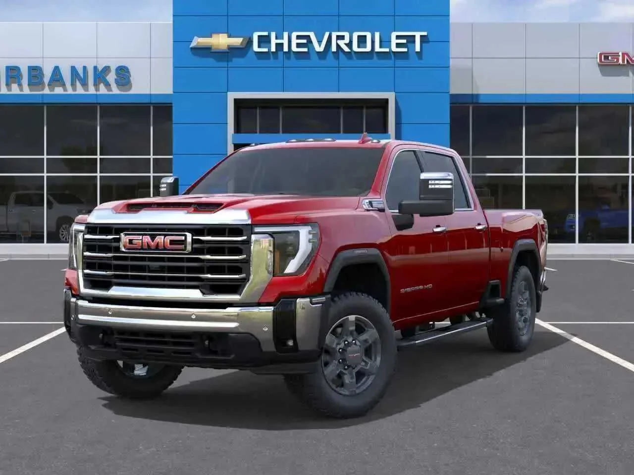 New 2026 Volcanic Red Tintcoat GMC SLT image 21
