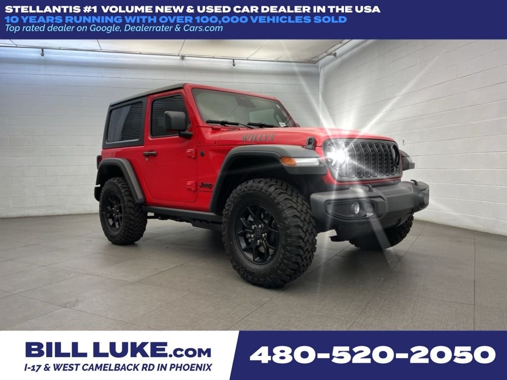 New 2026 Jeep Wrangler Willys 2-door in Phoenix #CN59728 | Bill