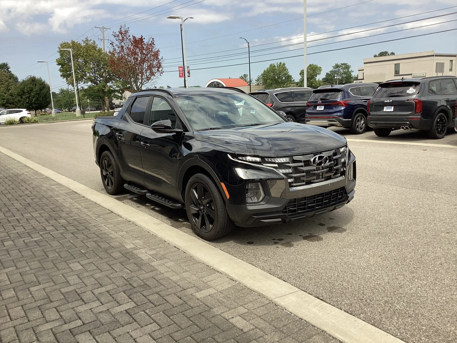 Certified Used 2024 Phantom Black Pearl Hyundai Night image 1