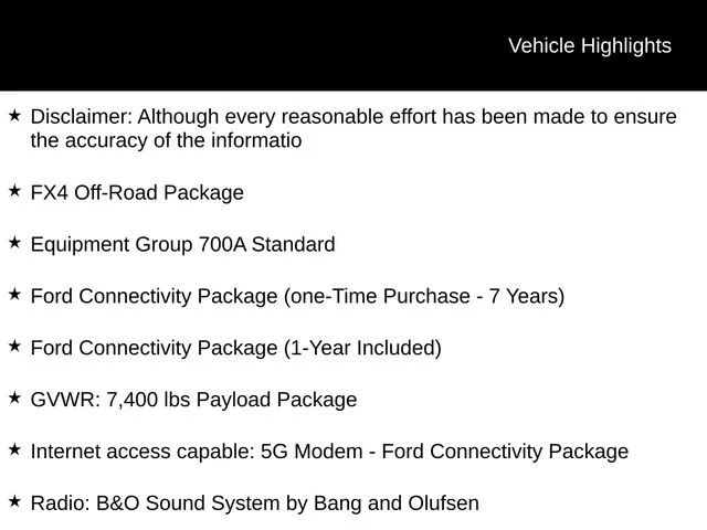 New 2026 Avalanche Ford Platinum image 3