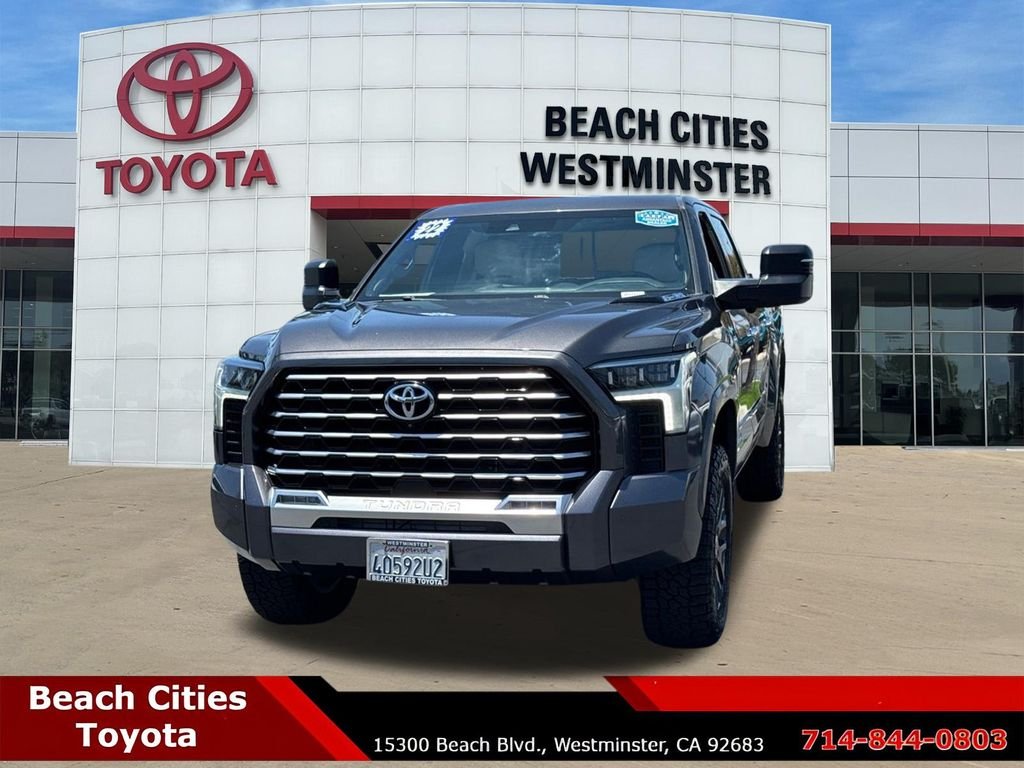 Used 2022 Gray Toyota Capstone image 5