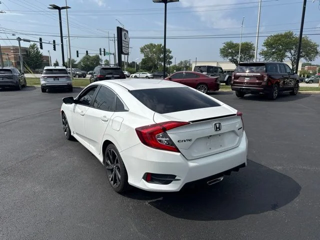 Certified Used 2019 White Honda Sport image 3