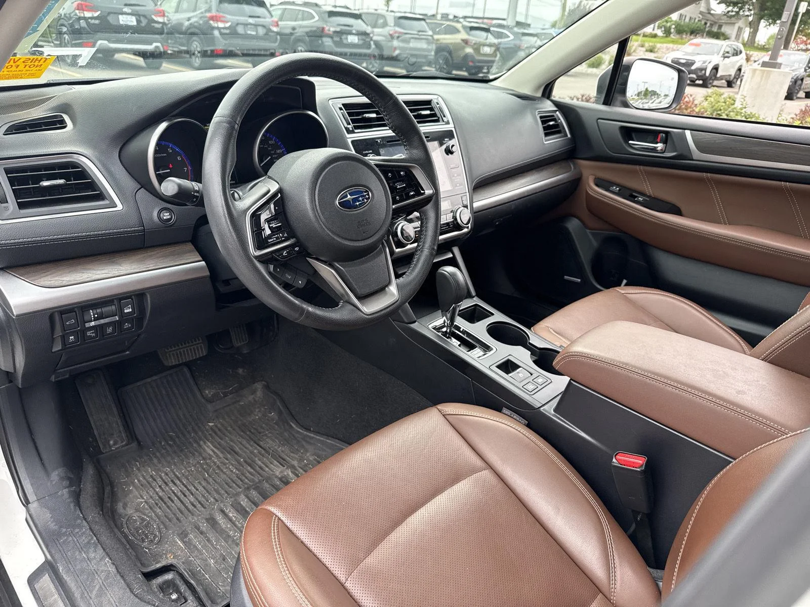 Used 2019 Crystal White Pearl Subaru Touring image 7