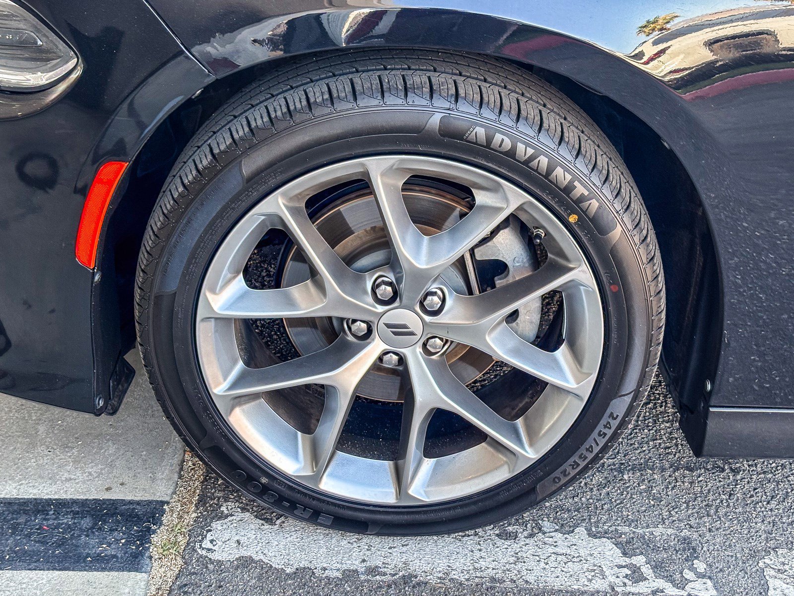 Used 2023 Pitch Black Clearcoat Dodge GT image 9