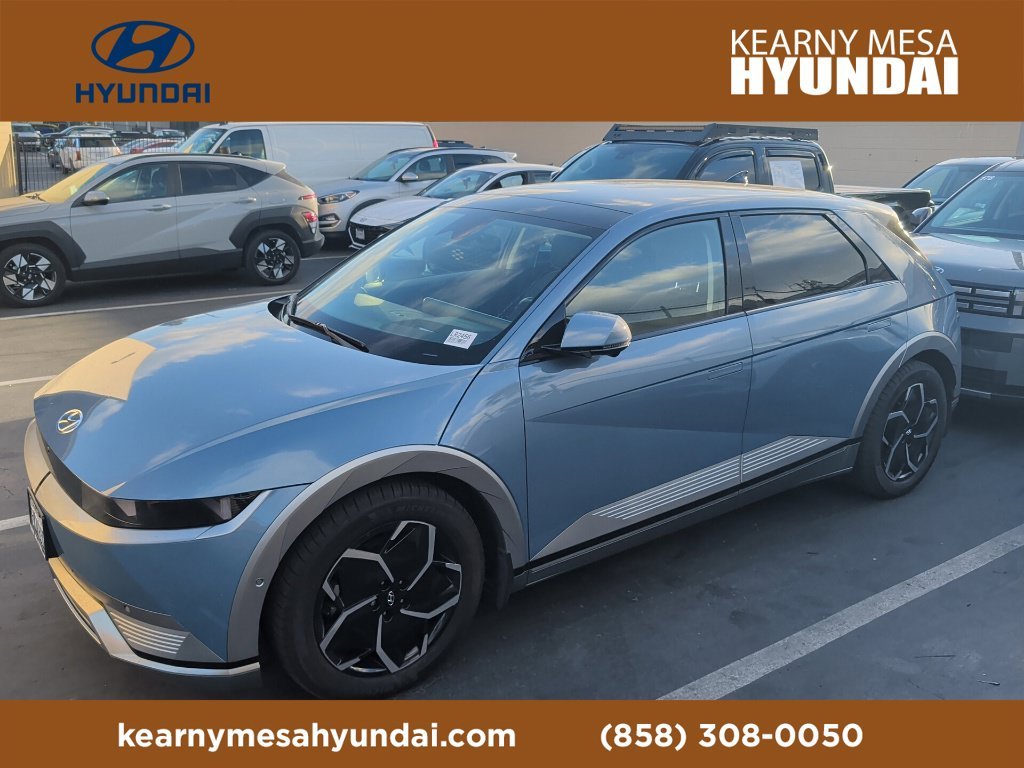 Used 2024 Blue Hyundai Limited image 1
